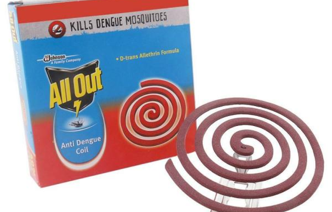 All Out - Anti Dengue Coil | List of Top 7 Best Mosquito Coil Brands in India