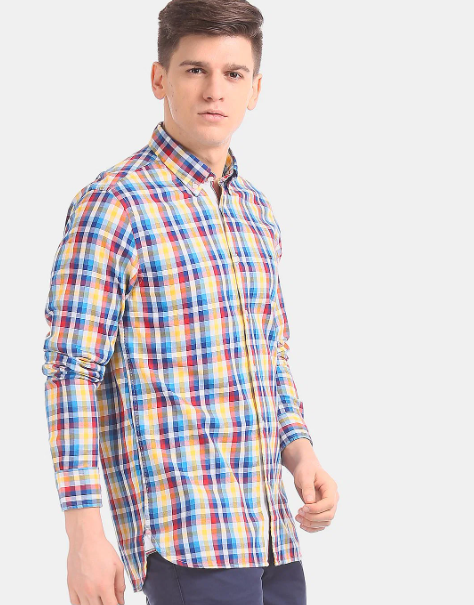 best checked casual shirt