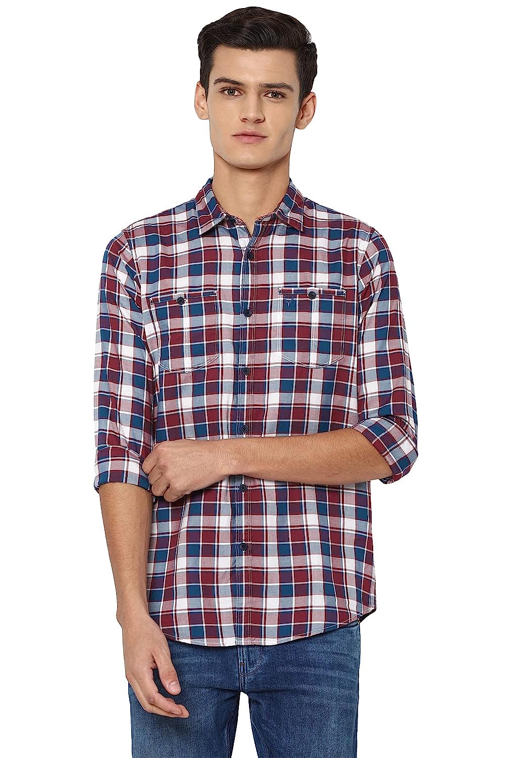 branded checked shirts