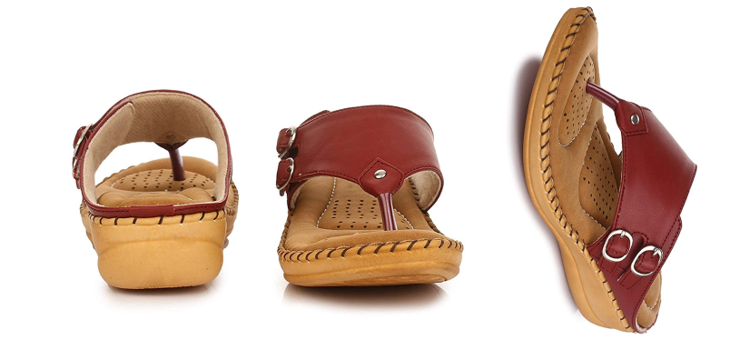 Trase Women’s Ortho Flip-Flops and Slippers | List of Top 10 Best Orthopedic Slippers for Men & Women