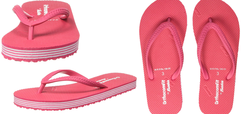 Bata Women's Ortho Comfit Ladies Flip-Flops