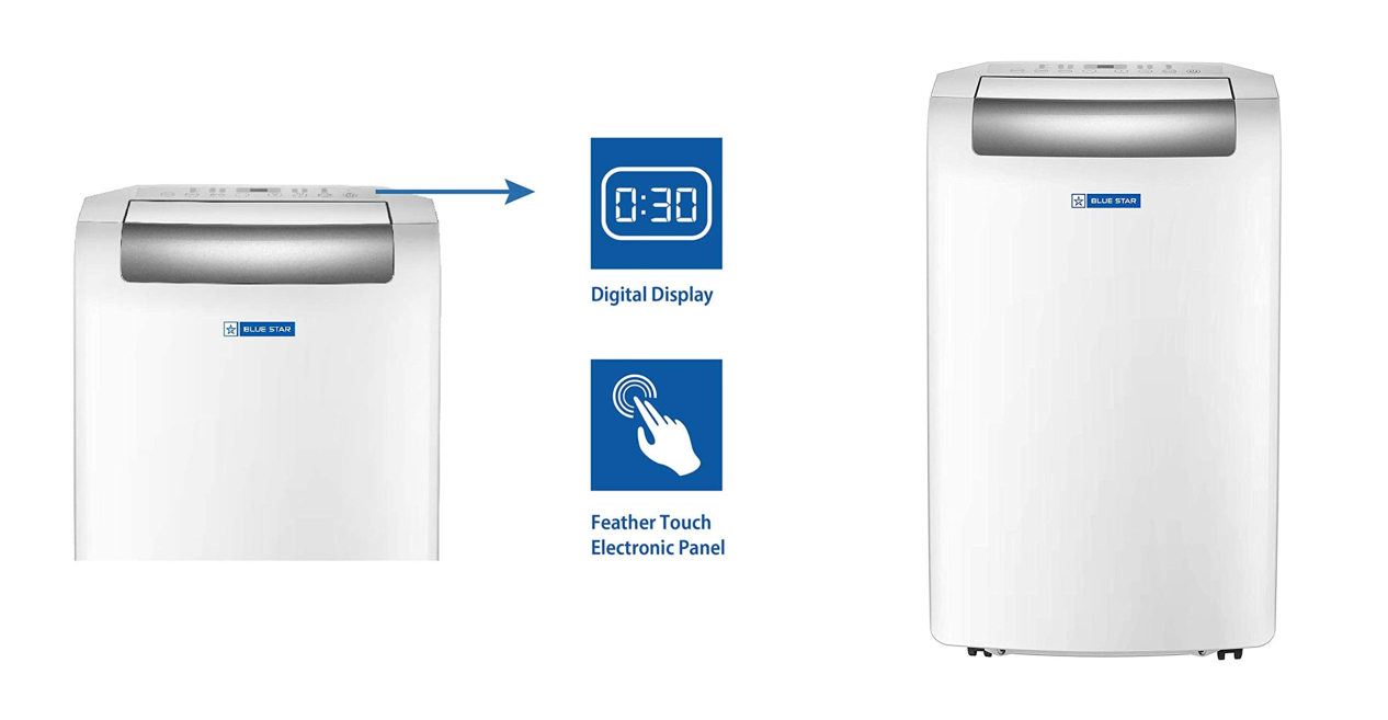 Blue Star 1 Ton Portable AC | List of Top 7 Portable Min AC brands