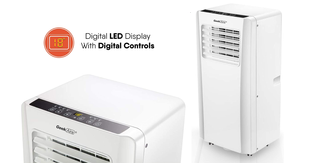 Geek Aire, 1 Ton Portable AC | List of Top 7 Best Portable Mini AC