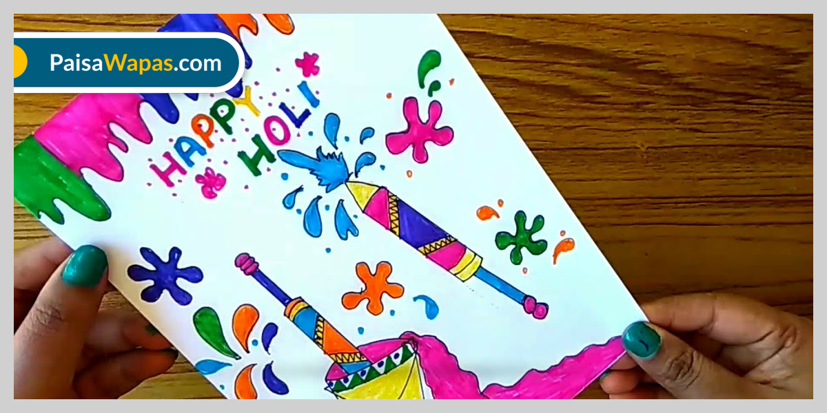 Beautiful Holi Drawing Ideas