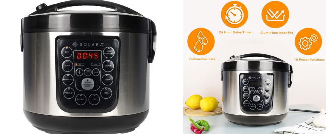 Solara Multipurpose Electric Rice Cooker
