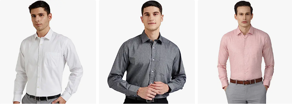 formals shirts for men