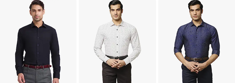 branded formal shirts