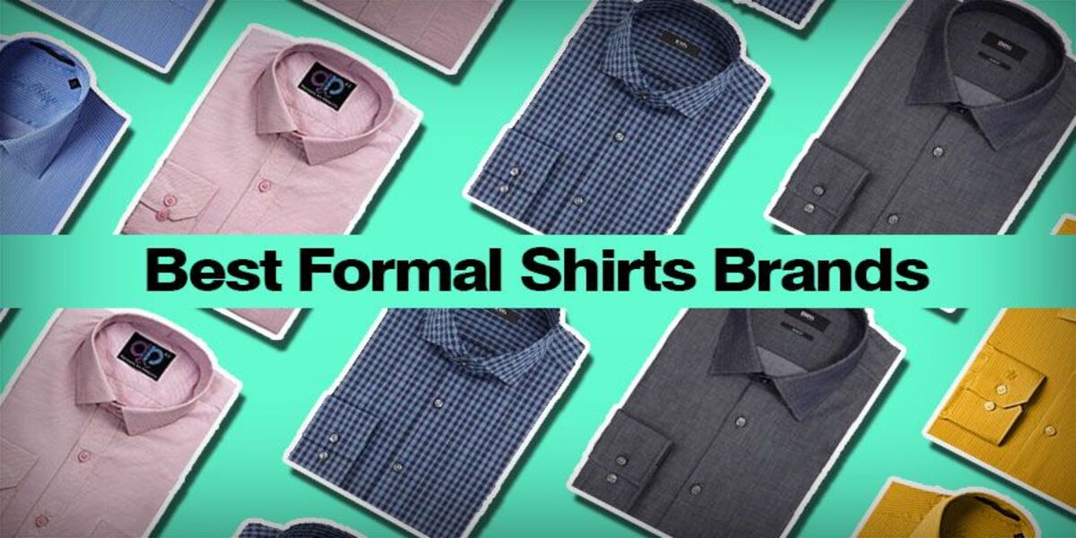 best formal shirts brands in india