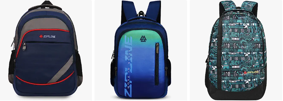 Zipline School Bags