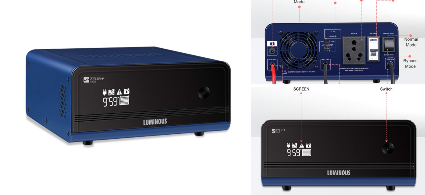 Luminous Zelio+ Inverter for Home