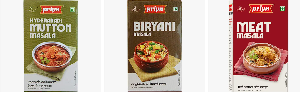 Priya Masala | indian spices company
