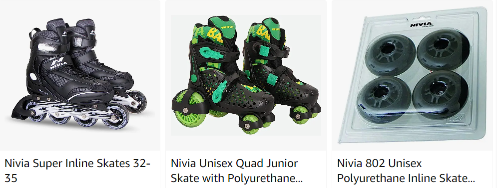 Nivia Inline Skate shoes