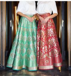 types of skirts chart