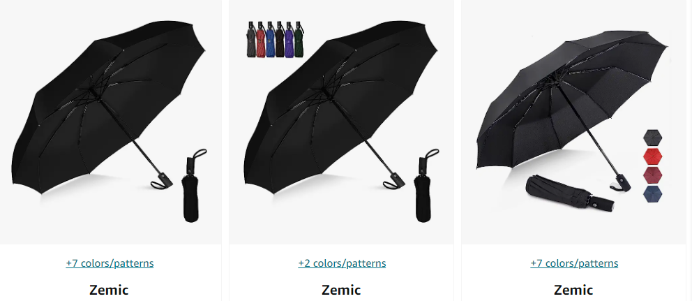 Zemic | best umbrella brand india 