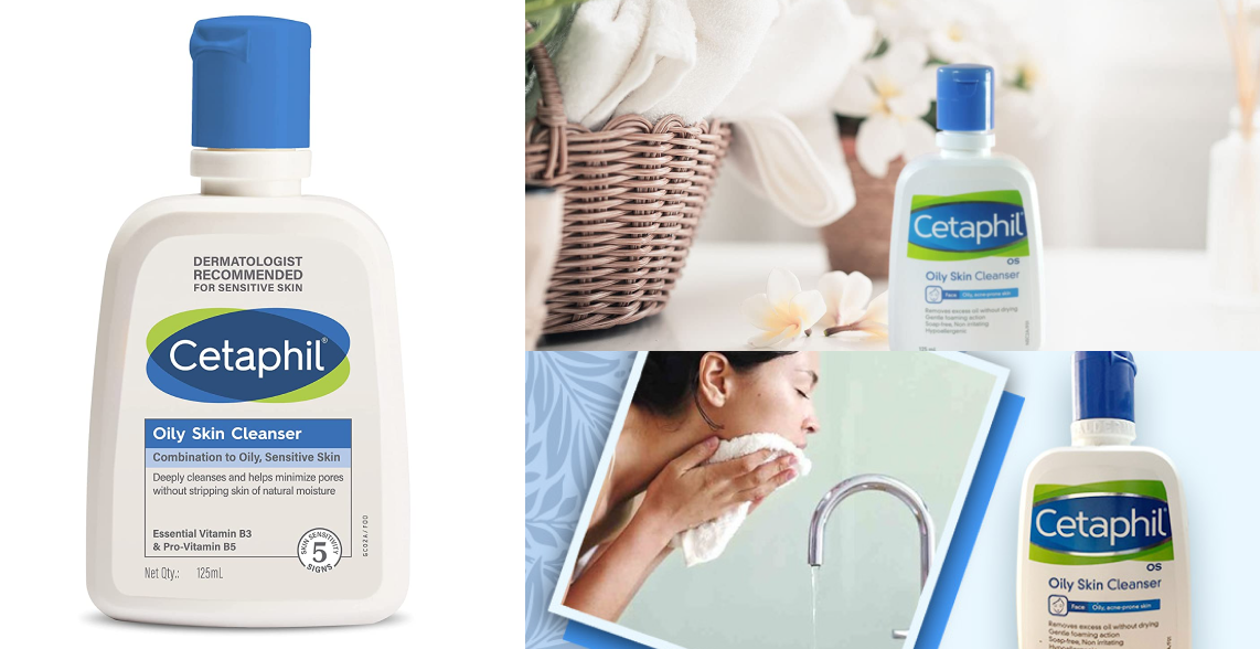 Cetaphil Oil Skin Cleanser | 10 Best Face Washes for Oily Skin in India