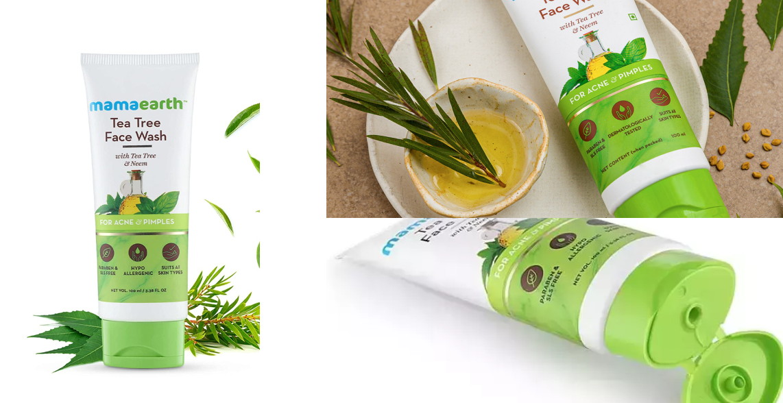 Mamaearth Tea Tree Natural Face Wash