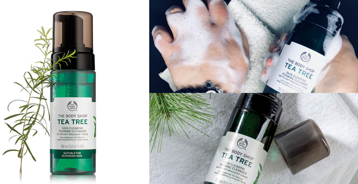 Body Shop Tea Tree Skin Clearing Foaming Cleanser