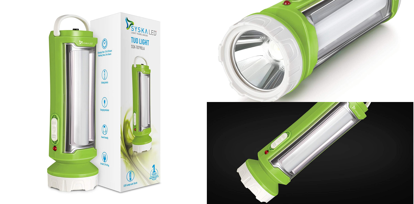 Syska Portable Rechargeable Led Light