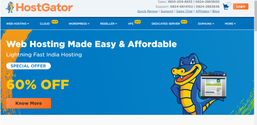 HostGator Web Hosting Provider