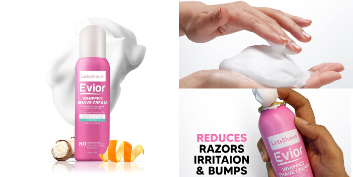 LetsShave Whipped Shaving Cream