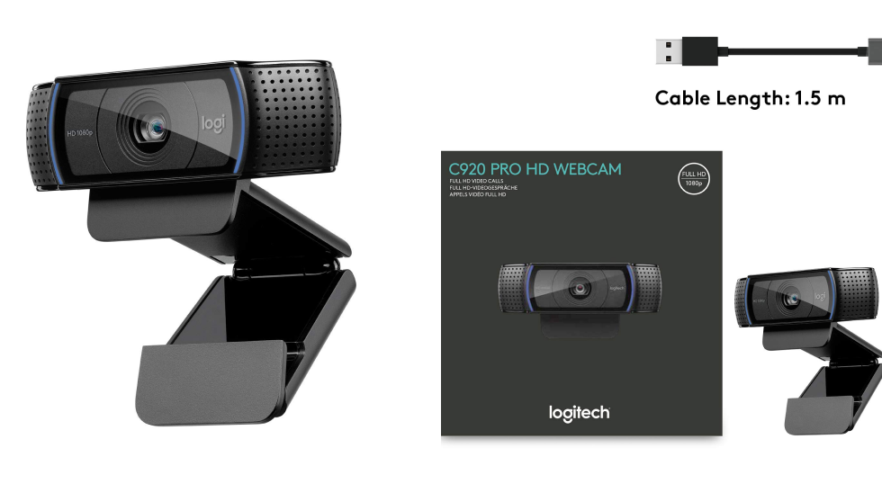 Logitech C920 HD Pro WebCam | List of Best Cams for Laptops