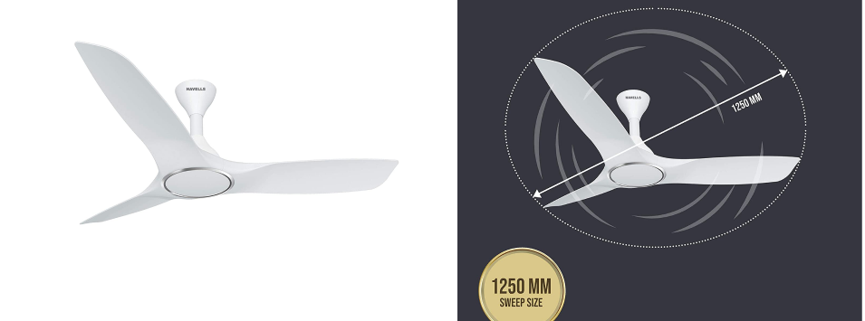 Havells Stealth Air Pearl White Ceiling Fan