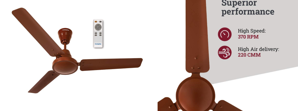 Crompton Energion HS 48-inch BLDC Silent Ceiling Fan