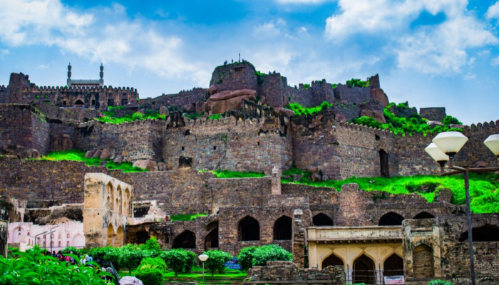 golkonda fort hyderabad
