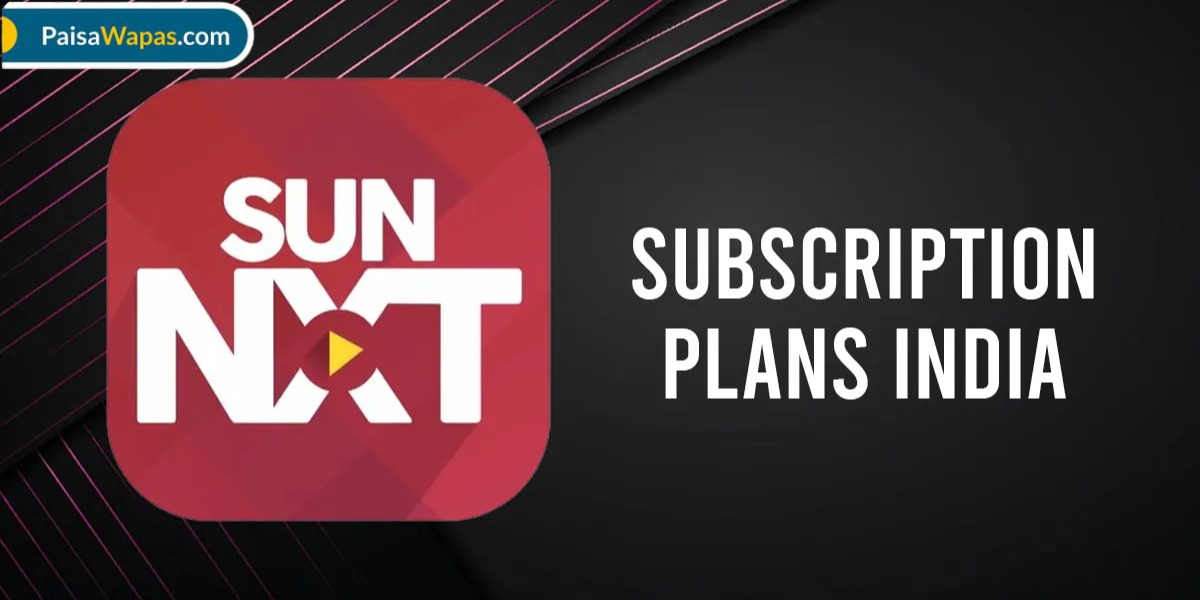 SUNNXT SUBSCRIPTION PLANS