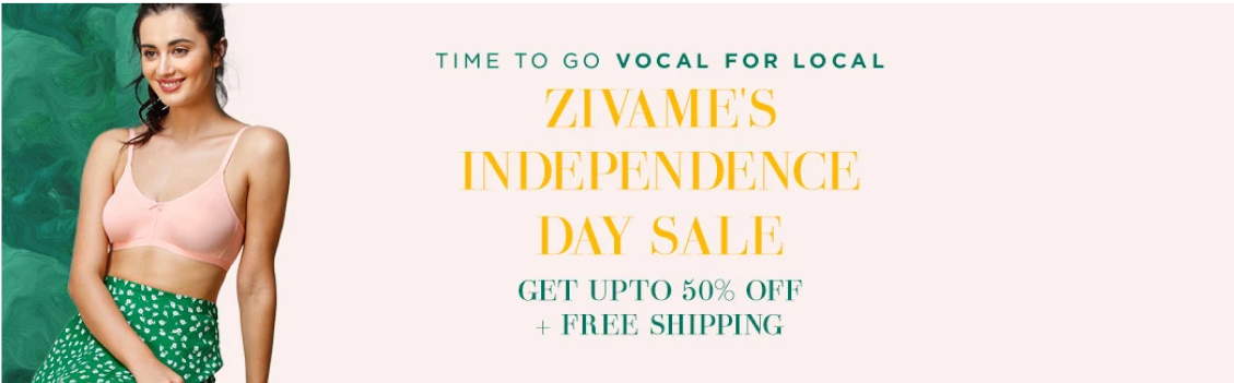 Zivame Independence day Offers
