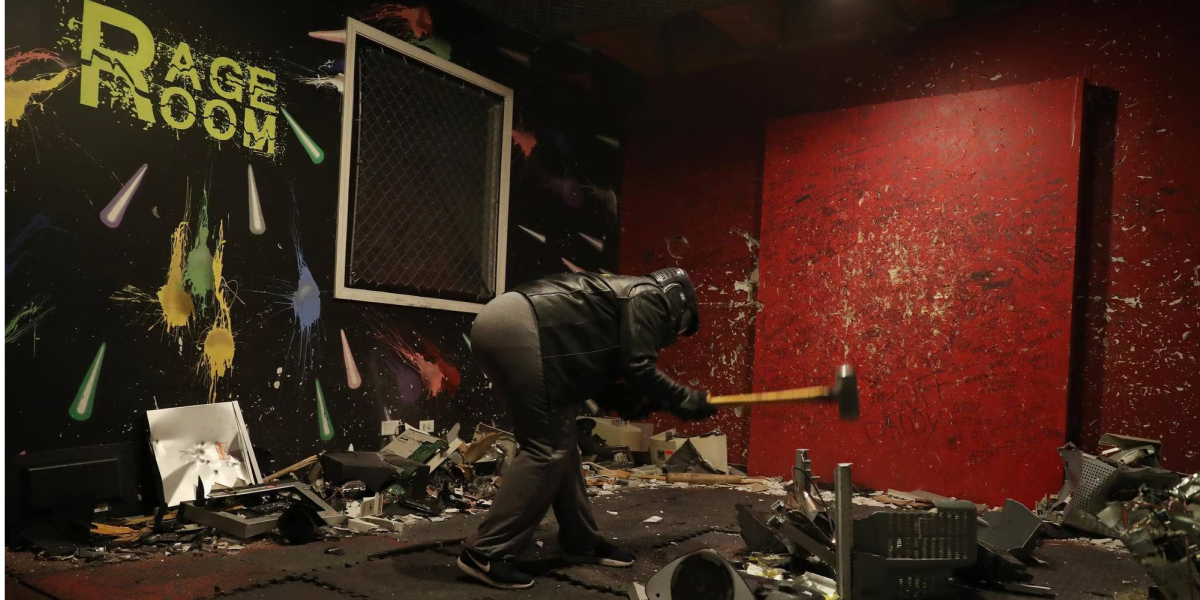 Rage Room Bangalore Ticket Price and Activities