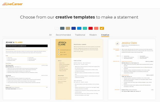 Livecareer resume building tool Livecareer resume building tool