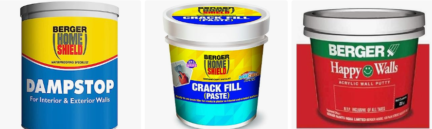 Wall Care Putty Best Brands In India