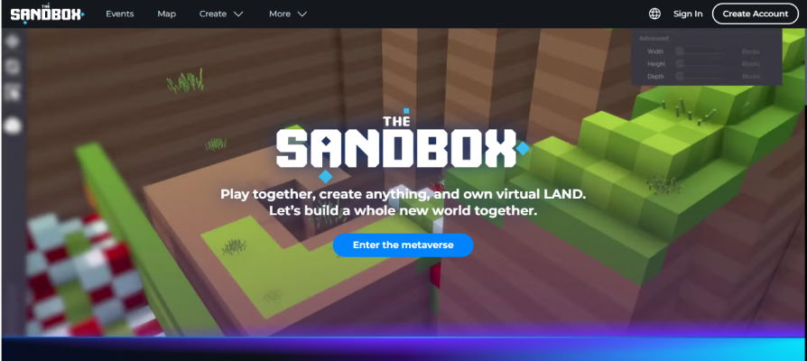 Sandbox -Metaverse Gaming List