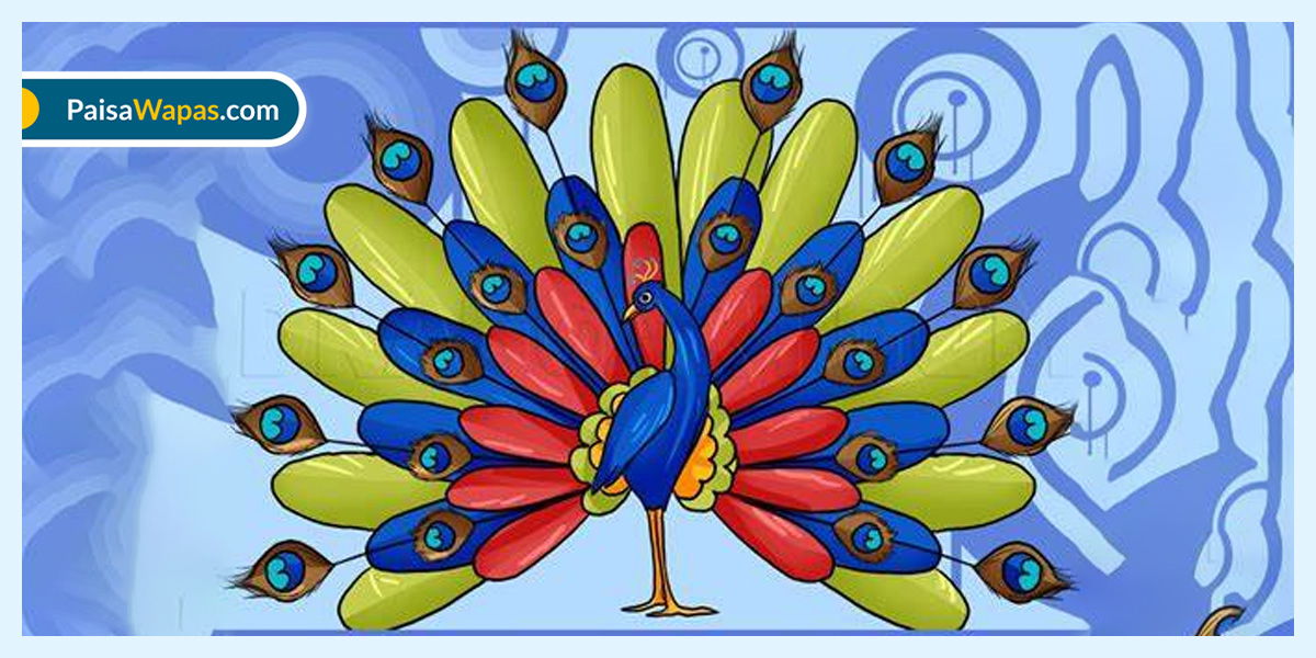 easy beautiful peacock drawing ideas