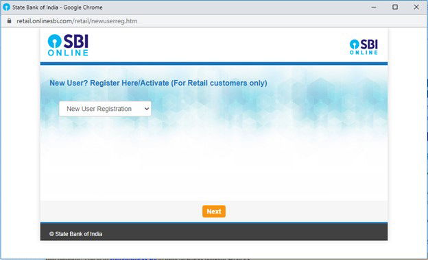 SBI Online Personal Banking Login