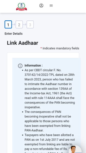 How to Link Aadhaar with PAN Card -Step by Step Procedure