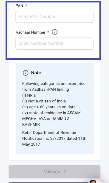 How to Link Aadhaar with PAN Card -Step by Step Procedure
