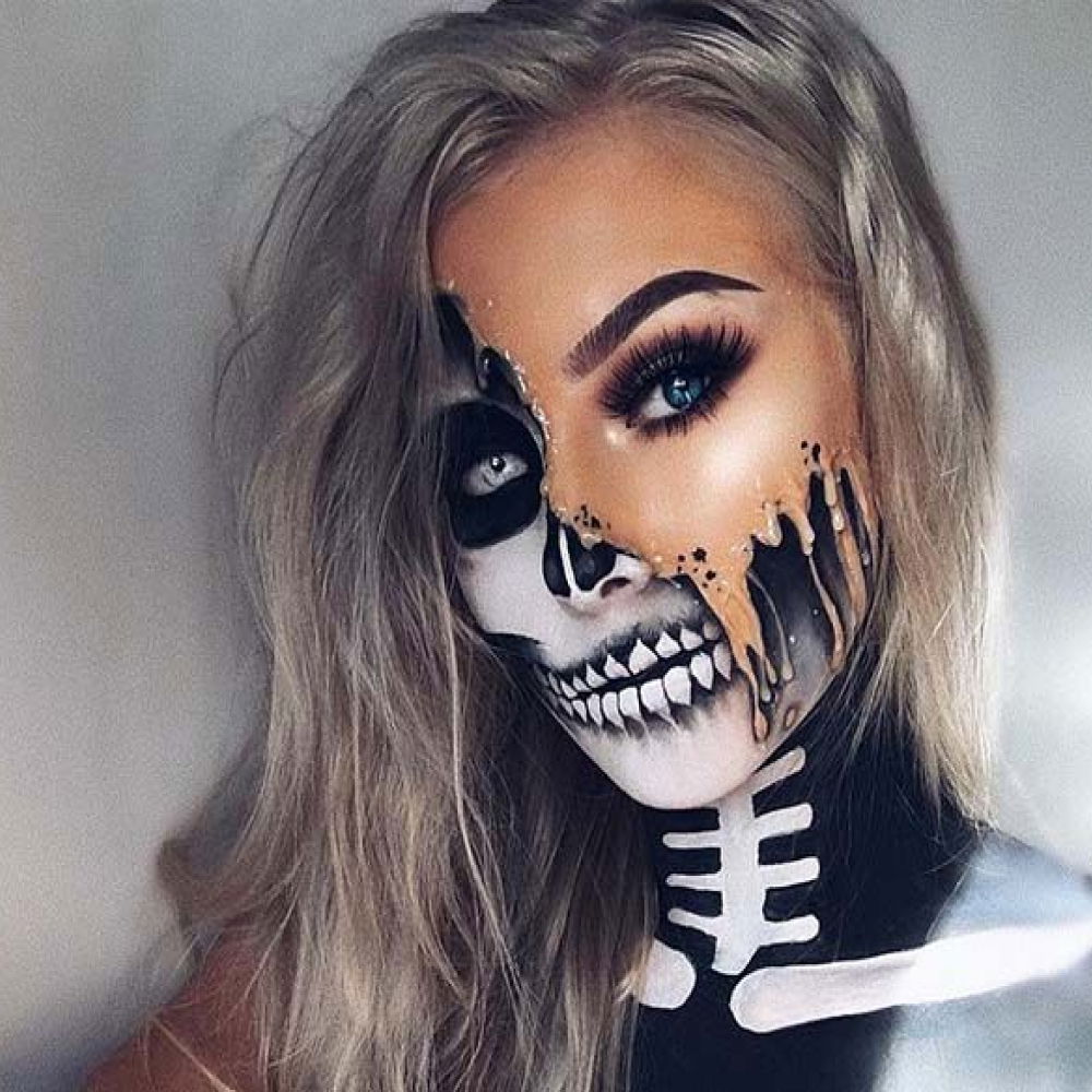 Skeleton makeup | HALLOWEEN COSTUME IDEAS