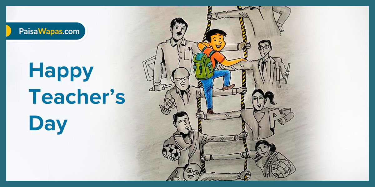 Teachers day greeting card ideas