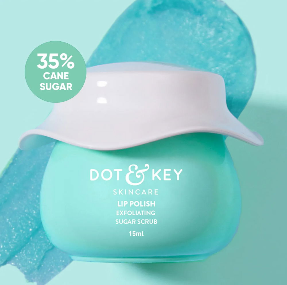 Dot & Key Lip Polish Exfoliating Sugar Scrub | Best Lip Scrub