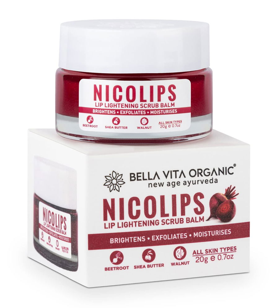 Bella Vita Organic NicoLips Lip Scrub Balm