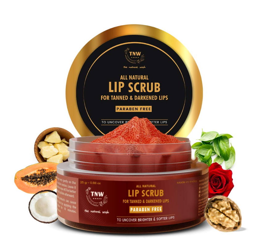 TNW The Natural Wash Lip Lightening Exfoliating and Moisturizing Scrub