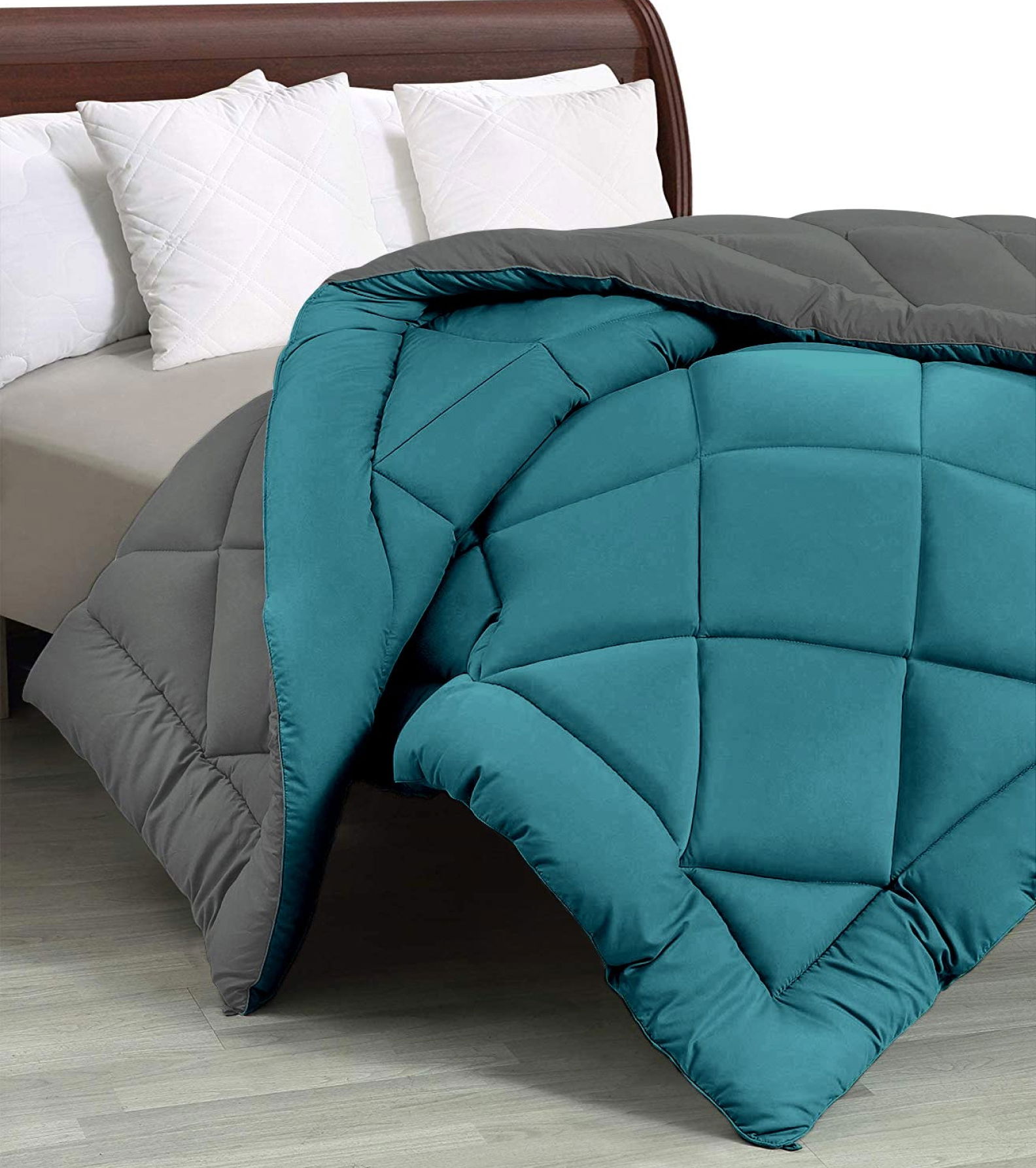 Cloth Fusion Microfiber Reversible AC Comforter | Quilt Blanket