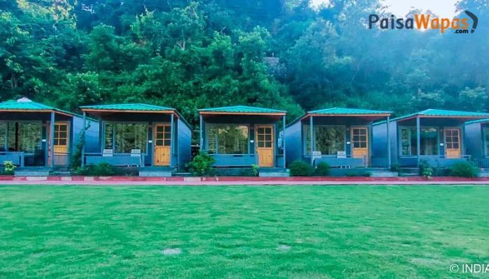 rainbow resort camping in rishikesh