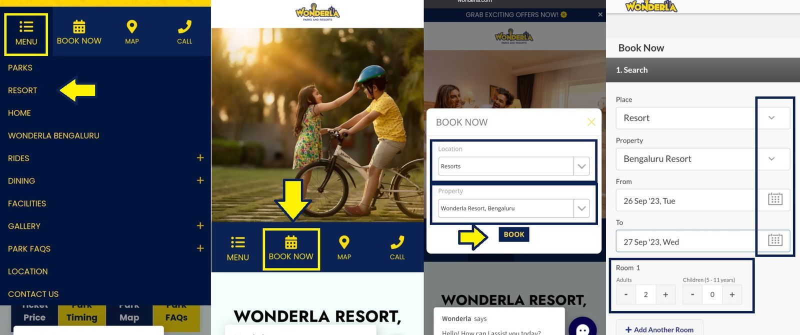 How to Book Wonderla Bengaluru Resort Tickets Online