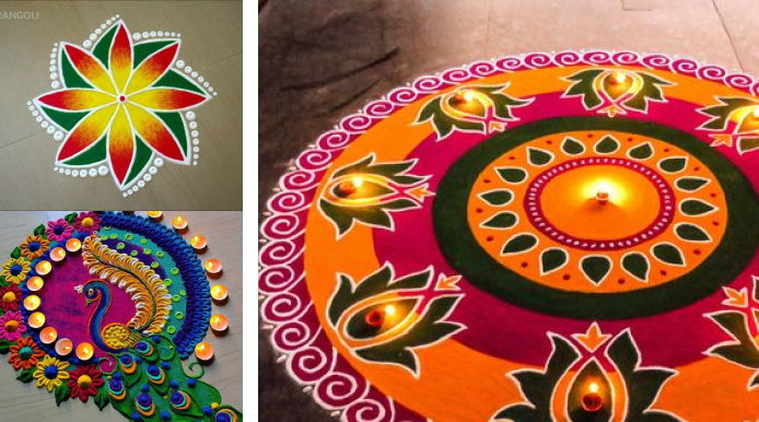 New Rangoli Designs for Diwali