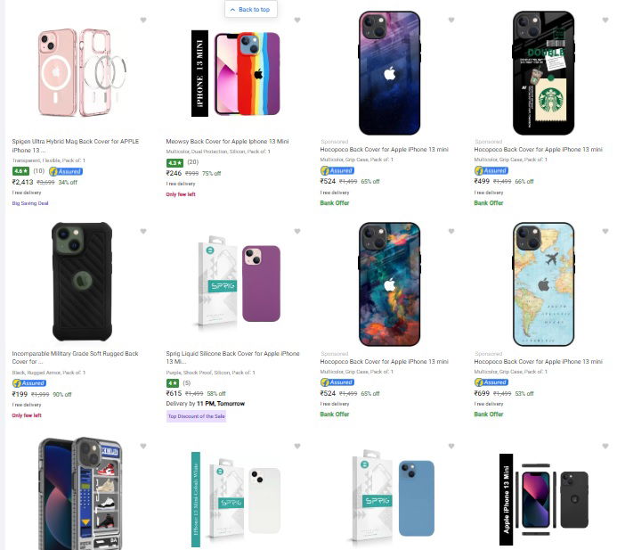 iPhone 13 Mini cover-PaisaWapas