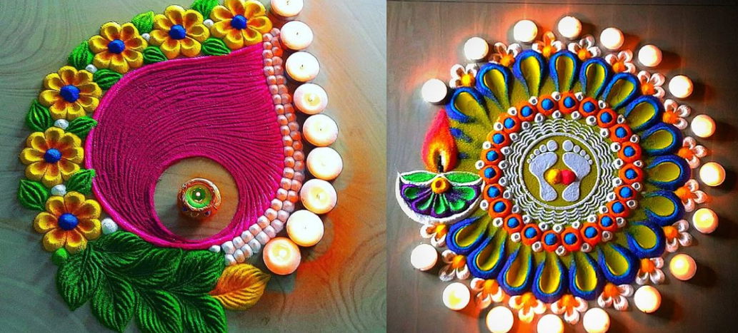 Unique Rangoli Designs For Diwali