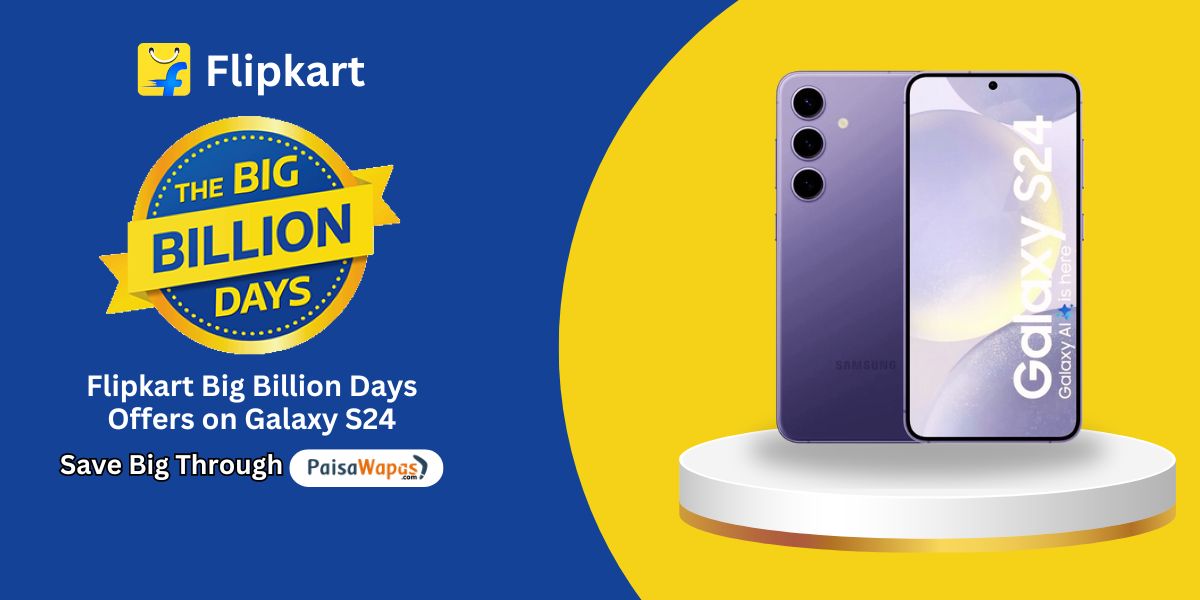 Flipkart bbd offers on samasung galaxy s24